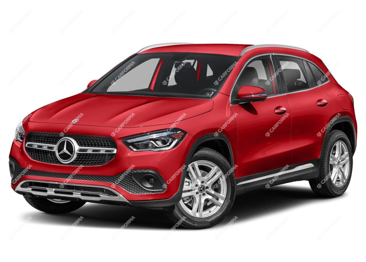 Ворсовые коврики на Mercedes GLA (H247) 2019 - 2025