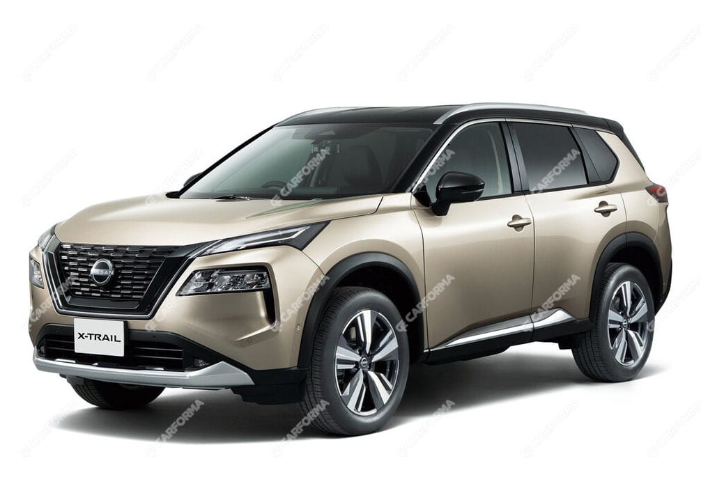 Ворсовые коврики на Nissan X-Trail IV 2021 - 2025
