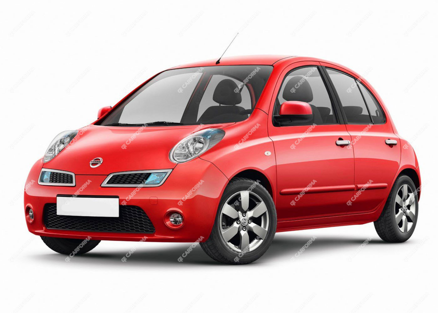 Ворсовые коврики на Nissan March (K12) 2002 - 2010