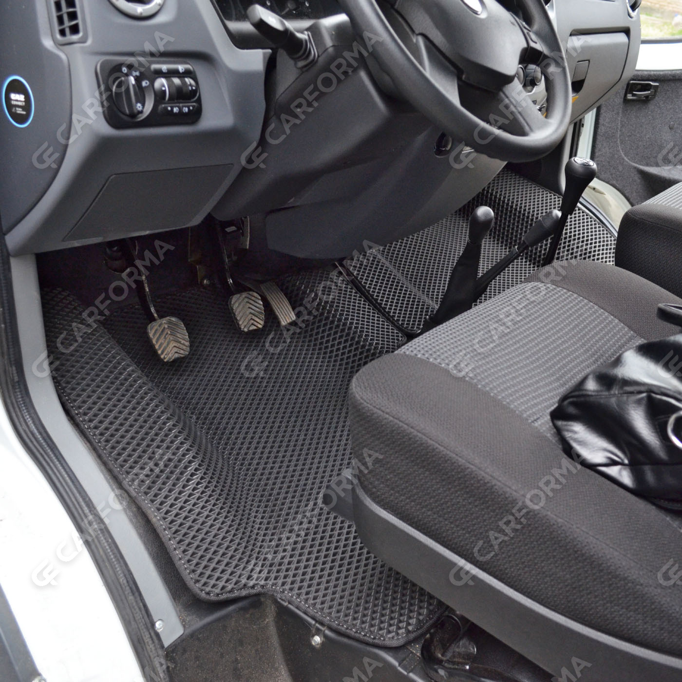 Ворсовые коврики на ГАЗ Соболь Комби грузопассажирский 1998&nbsp;-&nbsp;2026 в Белгороде