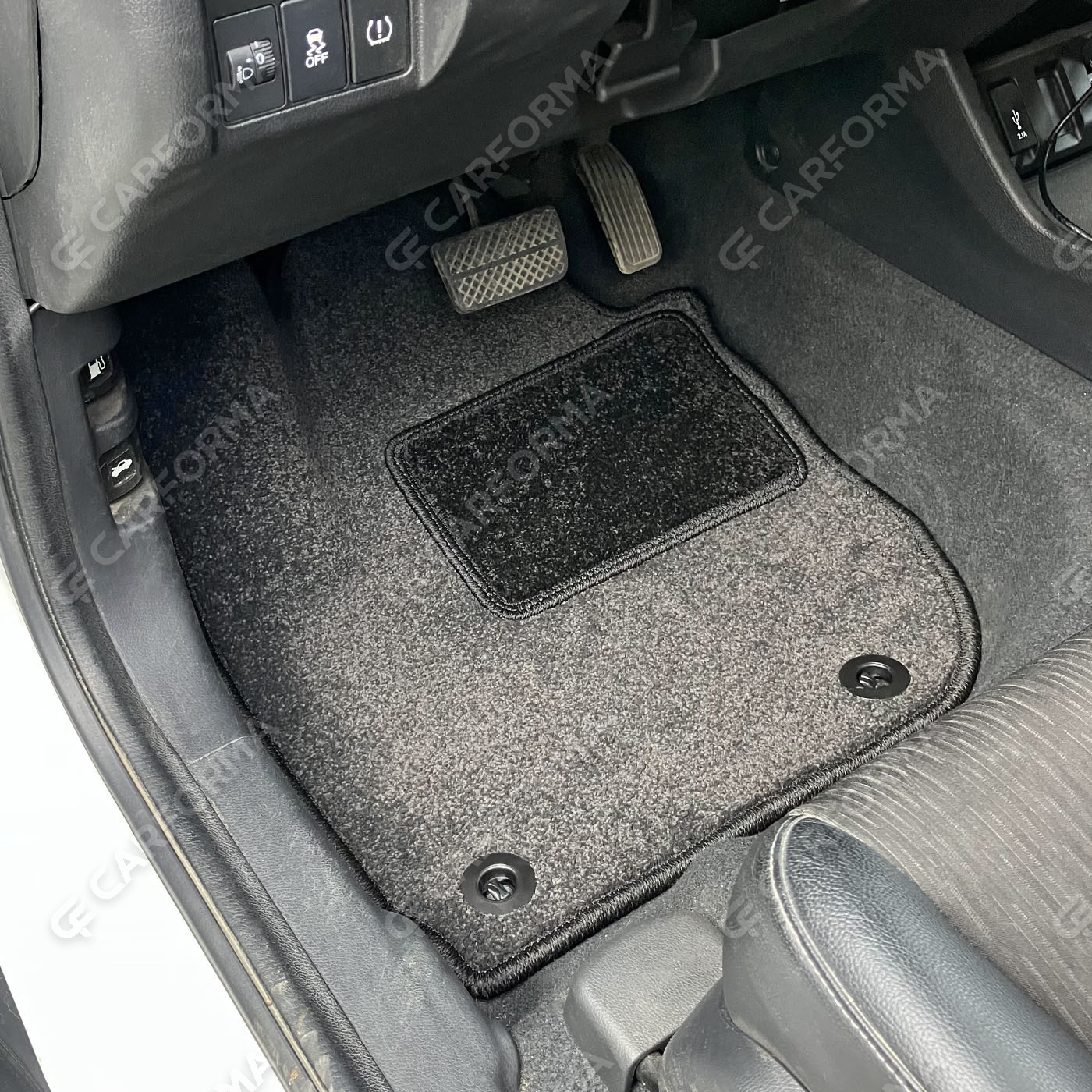 Ворсовые коврики на Honda XR-V I 2014&nbsp;-&nbsp;2022 в Белгороде