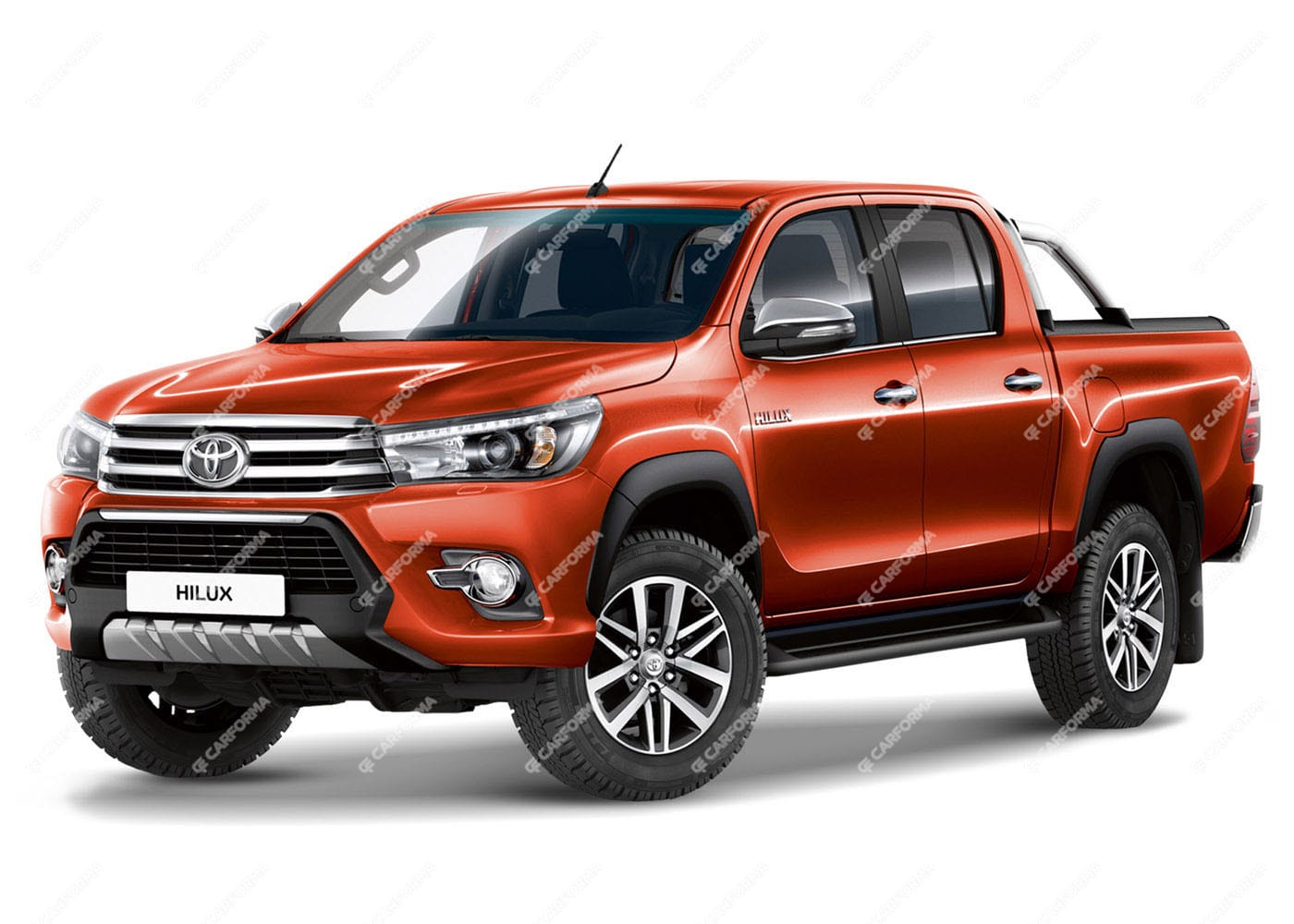 Ворсовые коврики на Toyota Hilux VIII 2015 - 2025