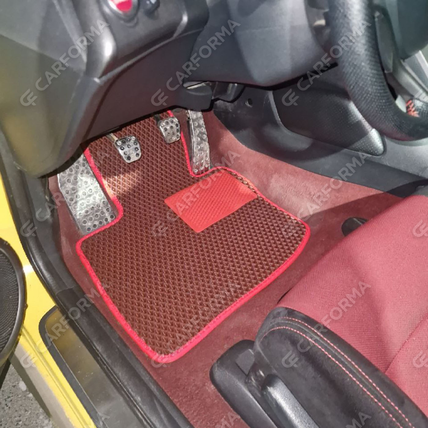 Ворсовые коврики на Honda Civic VIII 3d 2006&nbsp;-&nbsp;2011 в Белгороде