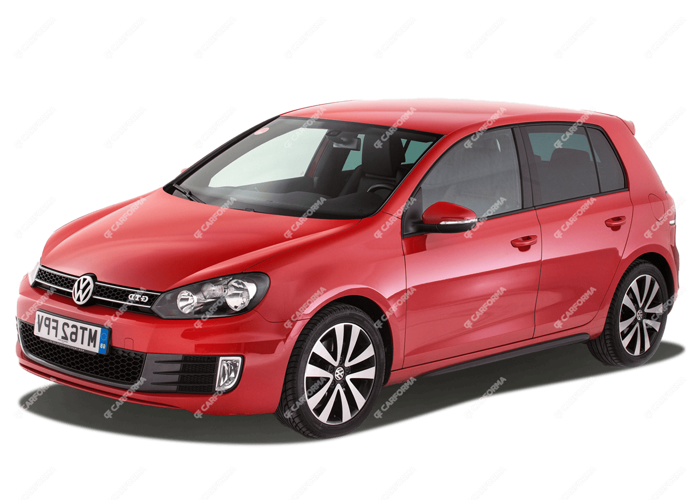 Ворсовые коврики на Volkswagen Golf 6 2008 - 2013