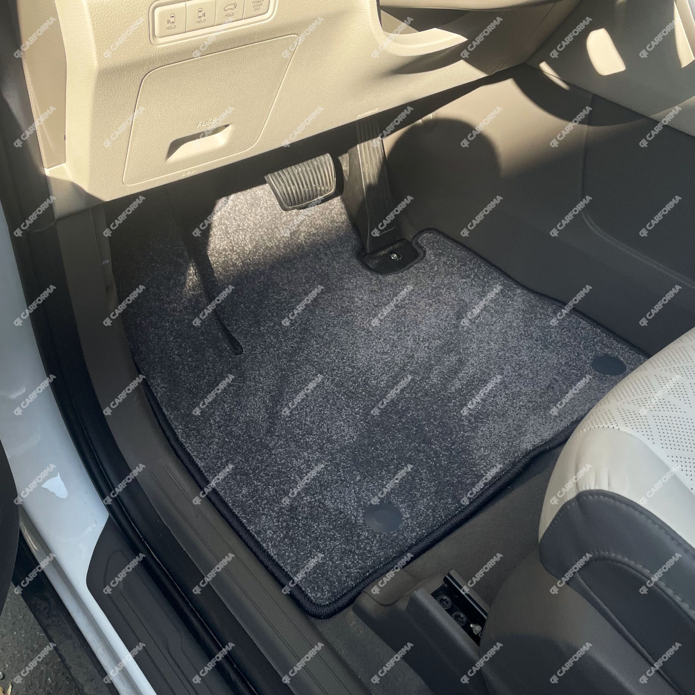 Ворсовые коврики на KIA Carnival IV 7 мест с оттоманками 2020&nbsp;-&nbsp;2025 в Белгороде