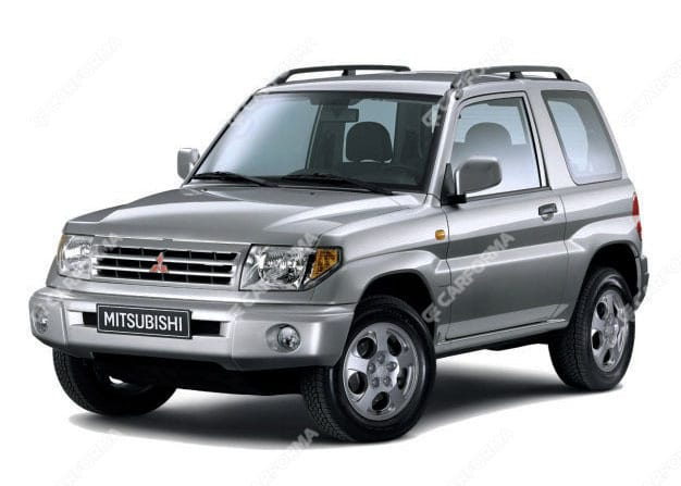 Ворсовые коврики на Mitsubishi Pajero Pinin 1998 - 2006