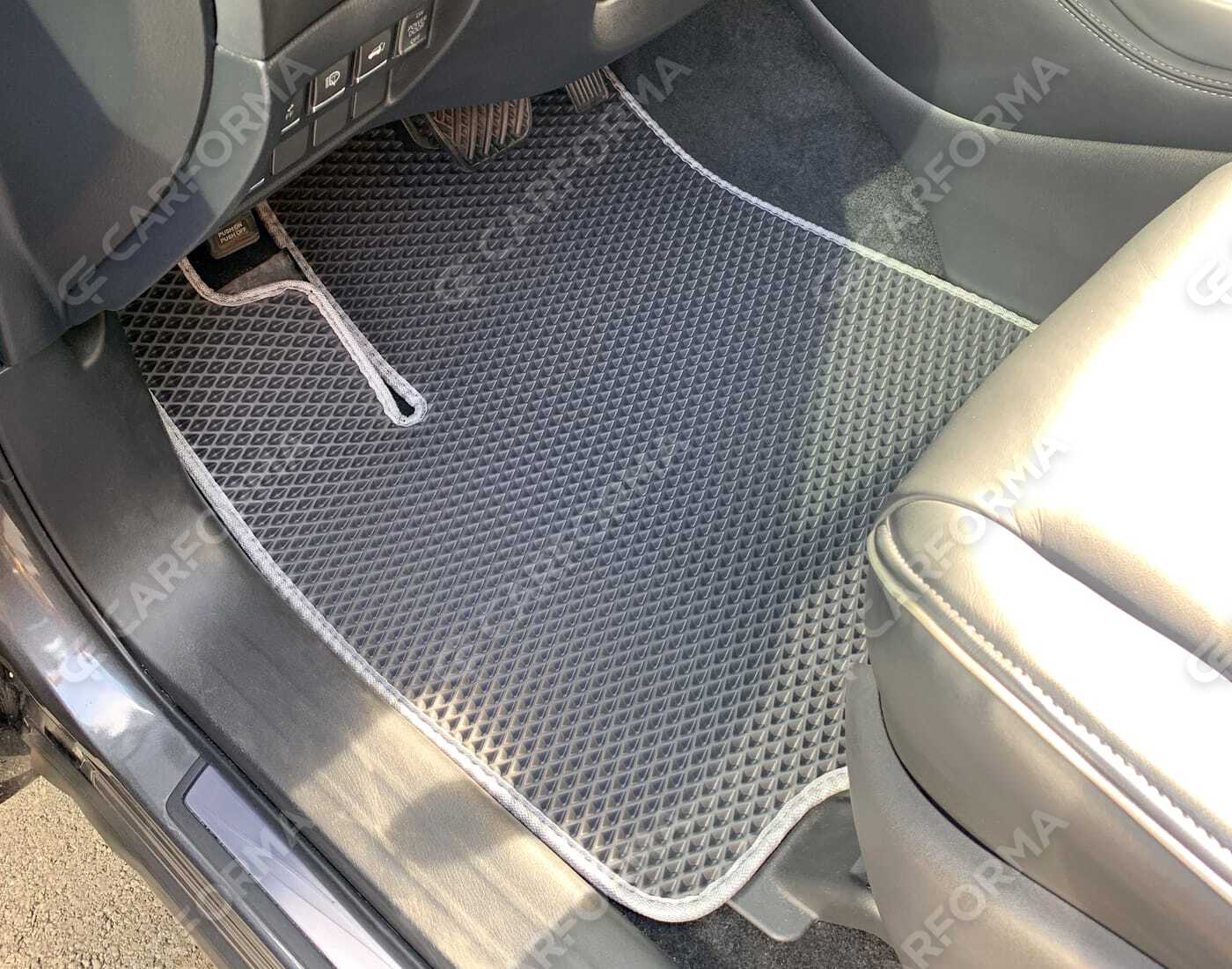 Ворсовые коврики на Infiniti QX60 I 2013&nbsp;-&nbsp;2021 в Белгороде