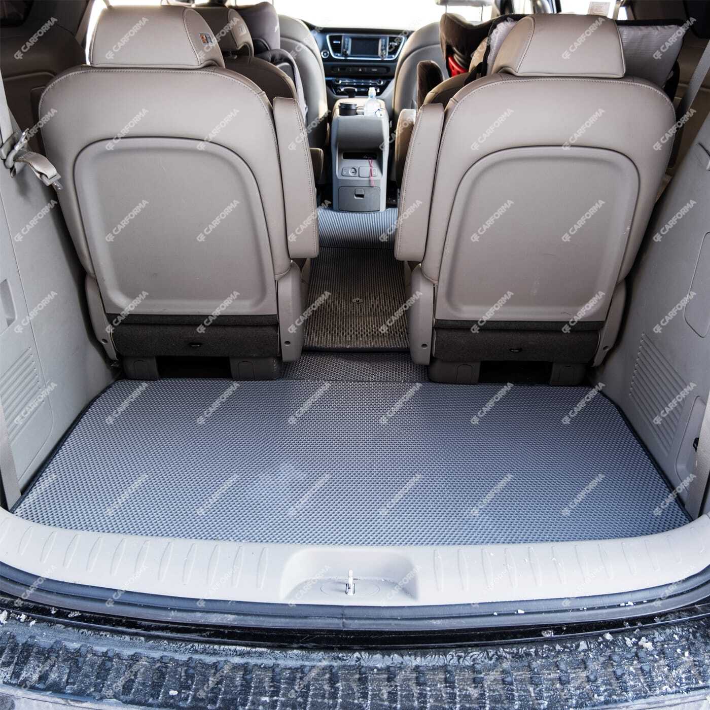 Ворсовые коврики на KIA Carnival III 9 мест и 11 мест 2014&nbsp;-&nbsp;2021 в Белгороде