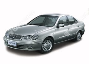 Ворсовые коврики на Nissan Sunny (N16) 2000 - 2005