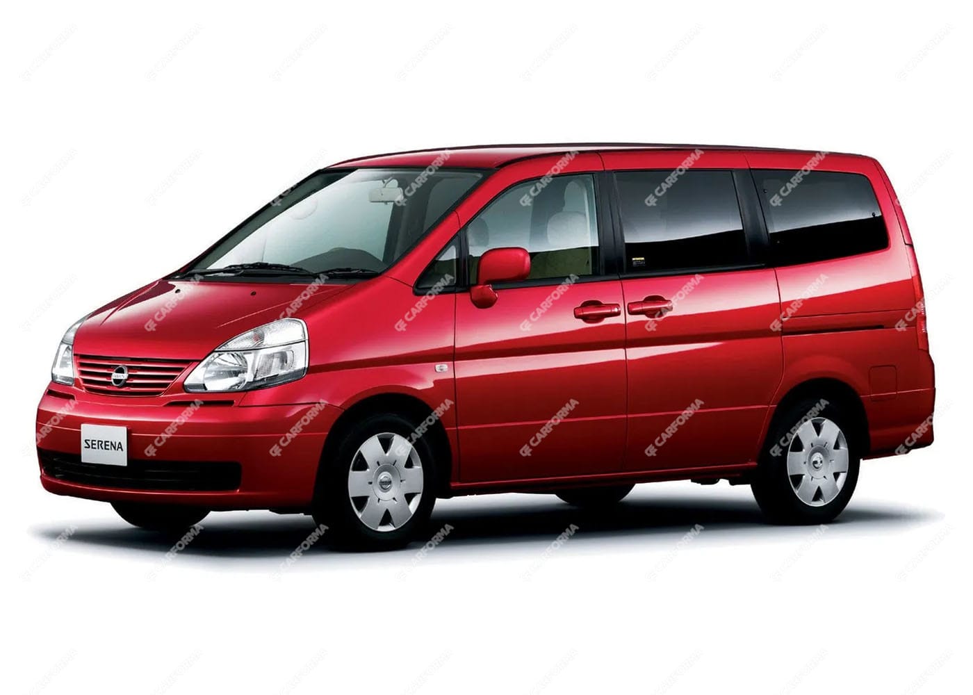 Ворсовые коврики на Nissan Serena (C24) 1999 - 2005