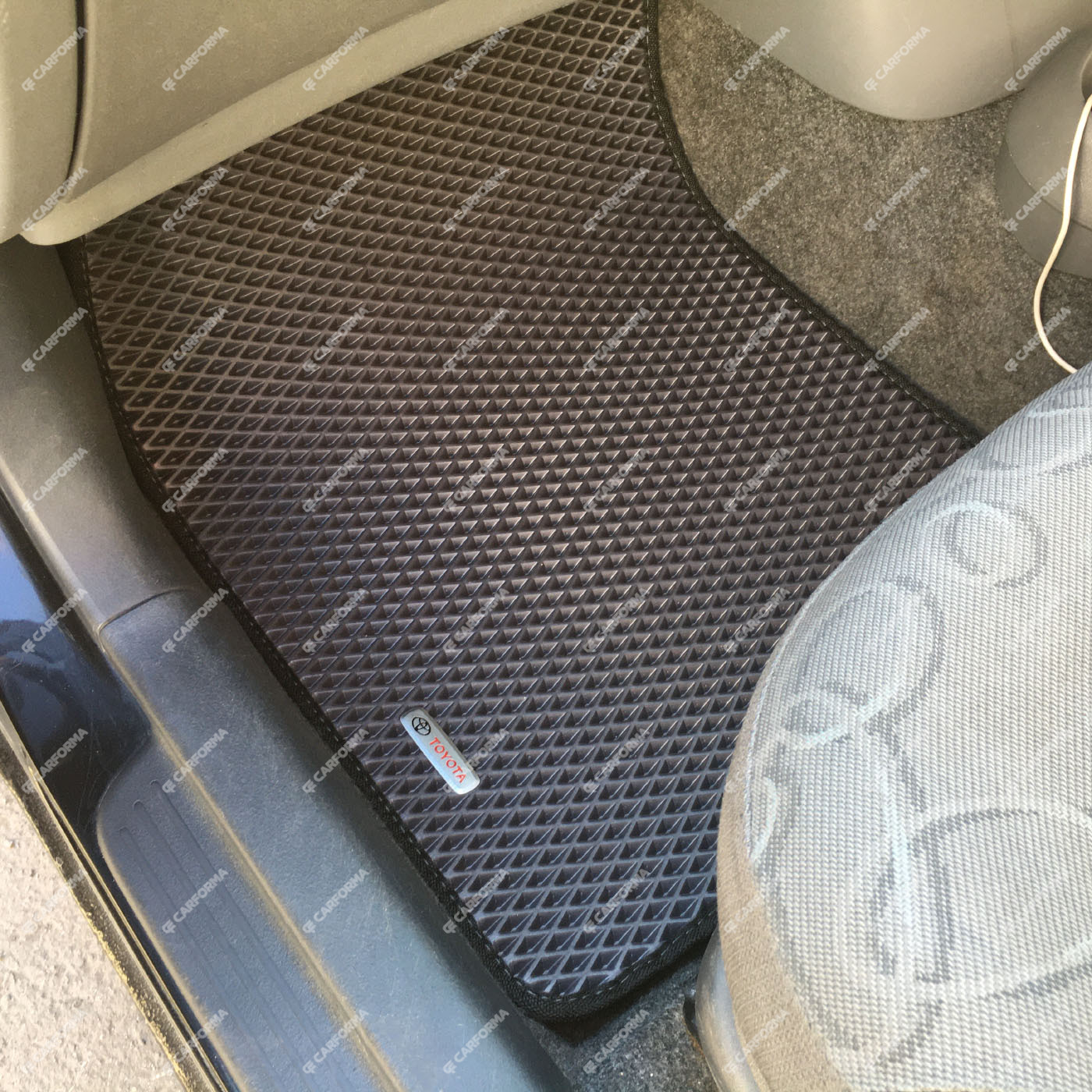 Ворсовые коврики на Toyota Vitz I 1998&nbsp;-&nbsp;2005 в Белгороде