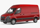 Ворсовые коврики на Mercedes Sprinter (W907/W910) 2018 - 2025 в Белгороде