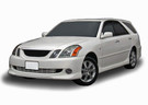 Ворсовые коврики на Toyota Mark II Wagon Blit 2002 - 2007 в Белгороде