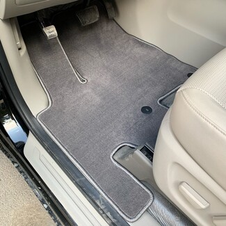 Ворсовые коврики на KIA Carnival III 7 мест 2014 - 2021 в Белгороде Ворсовые коврики на KIA Carnival III 7 мест 2014 - 2021 в Белгороде