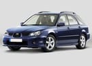 Ворсовые коврики на Subaru Impreza II 2000 - 2007 в Белгороде