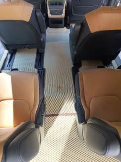 Ворсовые коврики на KIA Carnival IV 9 мест 2020 - 2025 в Белгороде Ворсовые коврики на KIA Carnival IV 9 мест 2020 - 2025 в Белгороде