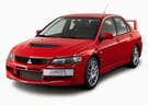 Ворсовые коврики на Mitsubishi Lancer Evolution IX 2005 - 2007 в Белгороде