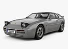 Ворсовые коврики на Porsche 944 1981 - 1991 в Белгороде