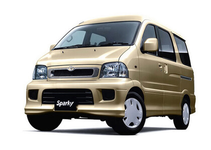 Ворсовые коврики на Toyota Sparky 2000 - 2003 в Белгороде