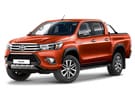 Ворсовые коврики на Toyota Hilux VIII 2015 - 2025 в Белгороде