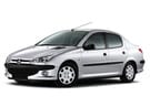Ворсовые коврики на Peugeot 206 1998 - 2012 в Белгороде