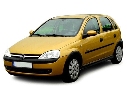 Ворсовые коврики на Opel Corsa C 2000 - 2006 в Белгороде