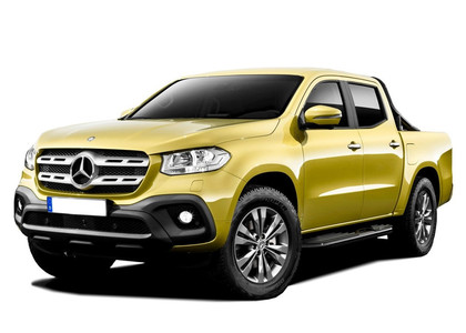 Ворсовые коврики на Mercedes X-Class 2017 - 2020 в Белгороде