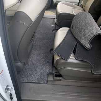 Ворсовые коврики на KIA Carnival IV 9 мест 2020 - 2025 в Белгороде Ворсовые коврики на KIA Carnival IV 9 мест 2020 - 2025 в Белгороде