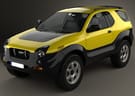 Ворсовые коврики на Isuzu Vehicross 1997 - 2001 в Белгороде