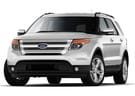 Ворсовые коврики на Ford Explorer V 2010 - 2019 в Белгороде