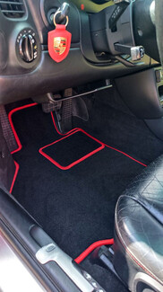 Ворсовые коврики на Porsche 911 (996) 1997 - 2005 в Белгороде Ворсовые коврики на Porsche 911 (996) 1997 - 2005 в Белгороде