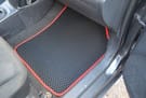 Ворсовые коврики на Toyota Yaris II 2005 - 2011 в Белгороде