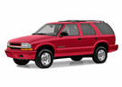 Ворсовые коврики на Chevrolet Blazer 1994 - 2005 в Белгороде