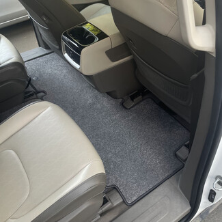 Ворсовые коврики на KIA Carnival IV 9 мест 2020 - 2025 в Белгороде Ворсовые коврики на KIA Carnival IV 9 мест 2020 - 2025 в Белгороде