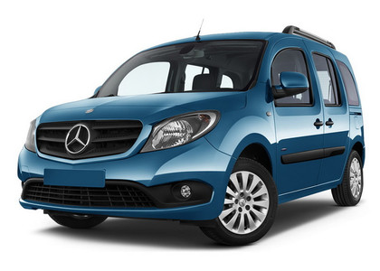 Ворсовые коврики на Mercedes Citan (W415) 2012 - 2020 в Белгороде